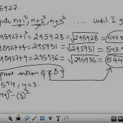 CCT Unit 3 Fermats Factorization Method