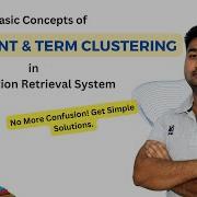 Clustering In Information Retrieval System Document And Term Clustering Amit Sagu Part 1