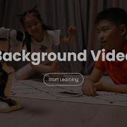 How To Create A Website With Video Background Html And Css