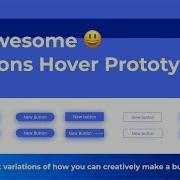 HOW TO MAKE ORIGINAL ANIMATED BUTTONS IN FIGMA Figma Prototype Hovereffect