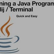 Run A Java Program In Intellij Terminal 01