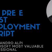 Database Pre E Post Deployment Script
