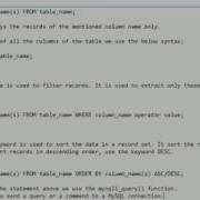 PHP MySQL Select Statement