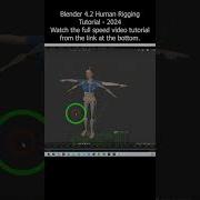 Blender 4 2 Human Rigging Tutorial 2024 Blender Rigging Rig Rigify Tutorial 3dmodeling