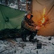 Survival Overnight In A Snowstorm No Sleeping Bag No Tent