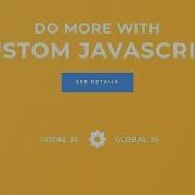 Feature Highlight Add Custom JavaScript In Visual Composer