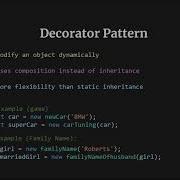 Design Patterns With JavaScript ES56 And Node Js From Zero Decorator Pattern Lecture