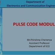3 Pulse Code Modulation