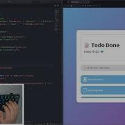 ASMR Coding Todo App JavaScript No Talking