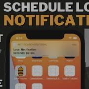 Schedule Local Notifications Swift Xcode Tutorial