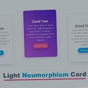 CSS Neumorphism Cards Hover Effects CSS UI Design Tutorial