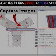 How To Capture Images In ETABS Export In Different Formats