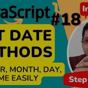 JavaScript Get Date Methods JavaScript Date Time JavaScript Tutorial Step By Step In Hindi 18