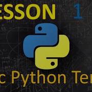 Basic Python Terms
