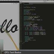 CP2 Text Basics Interactive Typography