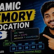 Динамическое выделение памяти в C Malloc Calloc Realloc Free Heap Stack