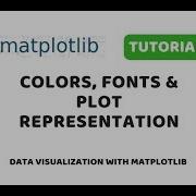 Matplotlib Tutorial 4 Colors Fonts Plot Representations
