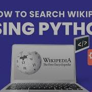 How To Search In Wikipedia Using Python