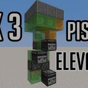 Minecraft 3x3 Elevator Made EASY