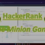 HackerRank Python The Minion Game