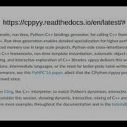 CPPYY Presentation