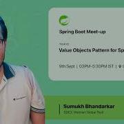 Value Objects Pattern For Spring Boot Sumukh Bhandarkar Spring Boot Meetup GeekyAnts