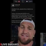 SNEAKO Reacts To Andrew Tate S Insane Gambling Losses