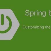 Spring Boot Customizing The Banner