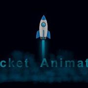 CSS Animation Effect Flying Rocket Animation