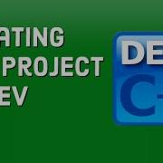 How To Create A Project In Dev C