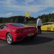 Ferrari 360 Modena VS Lamborghini Gallardo DRAG RACE Accelerations