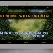 How To Create An Website Fixed Header On While Scroll A Page Using HTML CSS JavaScript Fixednav