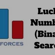 Codeforces Lucky Numbers Binary Search