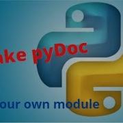 PyDoc Of Your Own Program
