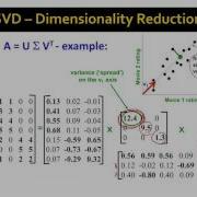 Lecture 48 Dimensionality Reduction With SVD Stanford University
