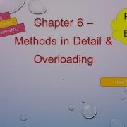 Chapter 6 Methods And Constructors Overloading Practical Examples