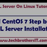 Как установить Linux CentOS 7 для установки SQL Server руководство по установке SQL Server на L