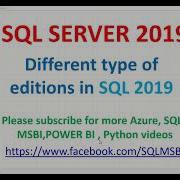 SQL 2019 Tutorials Sql Server Editions How To Choose Right Edition Of SQL Server