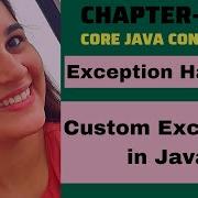 Custom Exception In Java Exception Handling In Java Java Tutorial For Beginners Ch 29