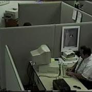 Angry Man Destroys Computer