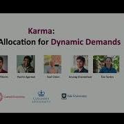 OSDI 23 Karma Resource Allocation For Dynamic Demands