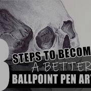 3 STEPS To Becoming A Better BALLPOINT PEN Artist DeMoose Art