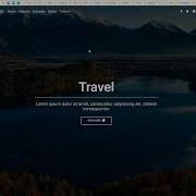 Bootstrap 4 Tutorial 4 Landing Page With Full Page Background Image