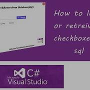 How To Load Or Retrieve Checkboxes From Sql In C Windows Forms