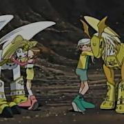 Patamon Y Gatomon Armor Digievolucionan En Pegasusmon Y Nefertimon