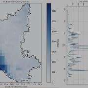 XARRAY Daily Rainfall Analysis From NetCDF Using Python Grid Wise Totals