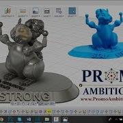 3D Printing Figurines Fusion 360 Makerbot Z18 Form 2 Printer 2018