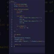 C Program To Multiply Two Numbers Using Class PWOS Shorts
