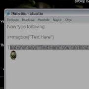 VBScript Make Your Own Window To Popup With Notepad