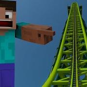 Minecraft 360 VR Extreme Roller Coaster Ride